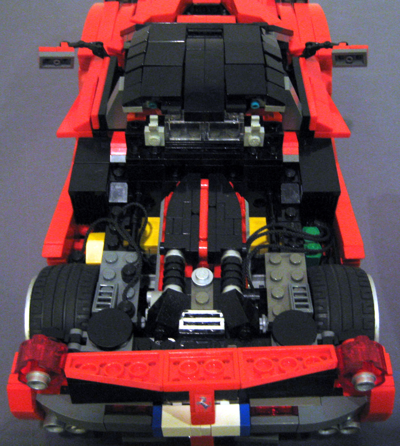 Illustration for article titled I want all of these Lego Ferraris